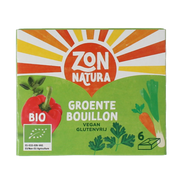 Zonnatura Groentebouillon tablet 11 gram bio 6.00 Stuks