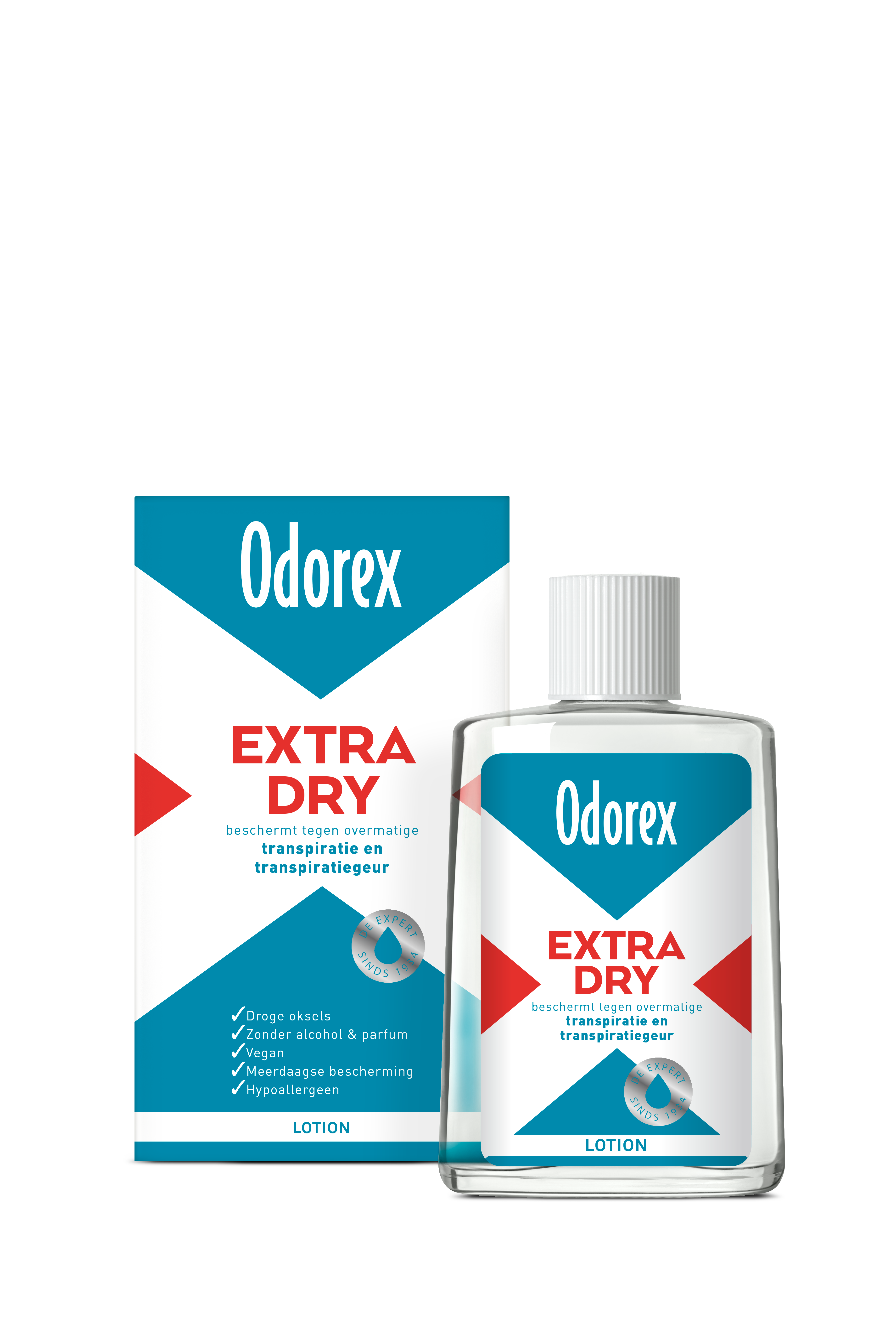 Odorex Extra dry vloeibaar flacon 50 Milliliter