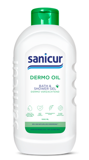 Sanicur Douchegel dermo olie 1 Liter