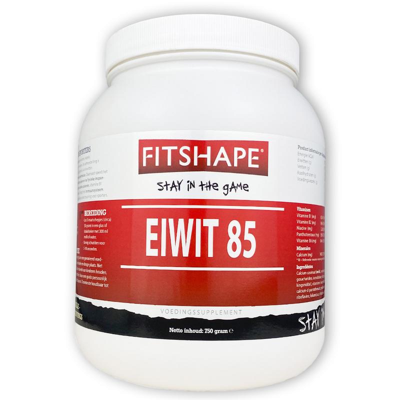 Fitshape Eiwit 85 I aardbei  400 Gram