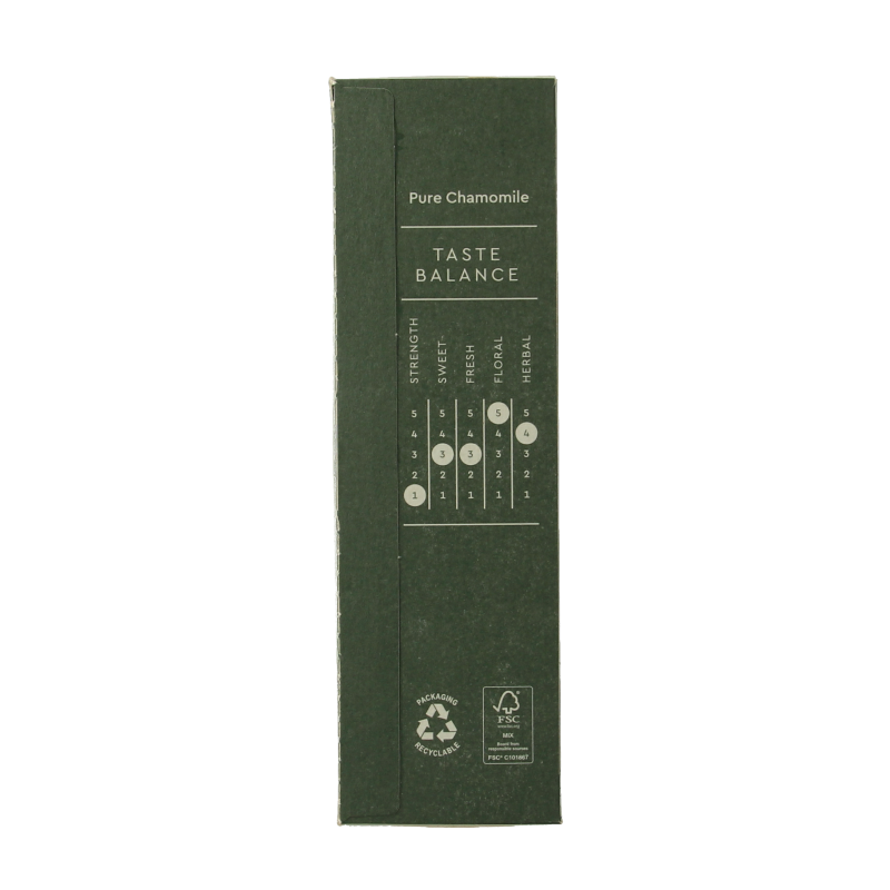 Simon Levelt Pure chamomile bio 20 Zakjes