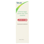Teva Cetomacrogolcreme 20% vaseline 100 Gram