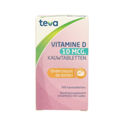 Teva Vitamine D 10 mcg 400IE 300.00 Tabletten