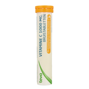 Teva Vitamine C 1000mg bruistabletten 20.00 Tabletten