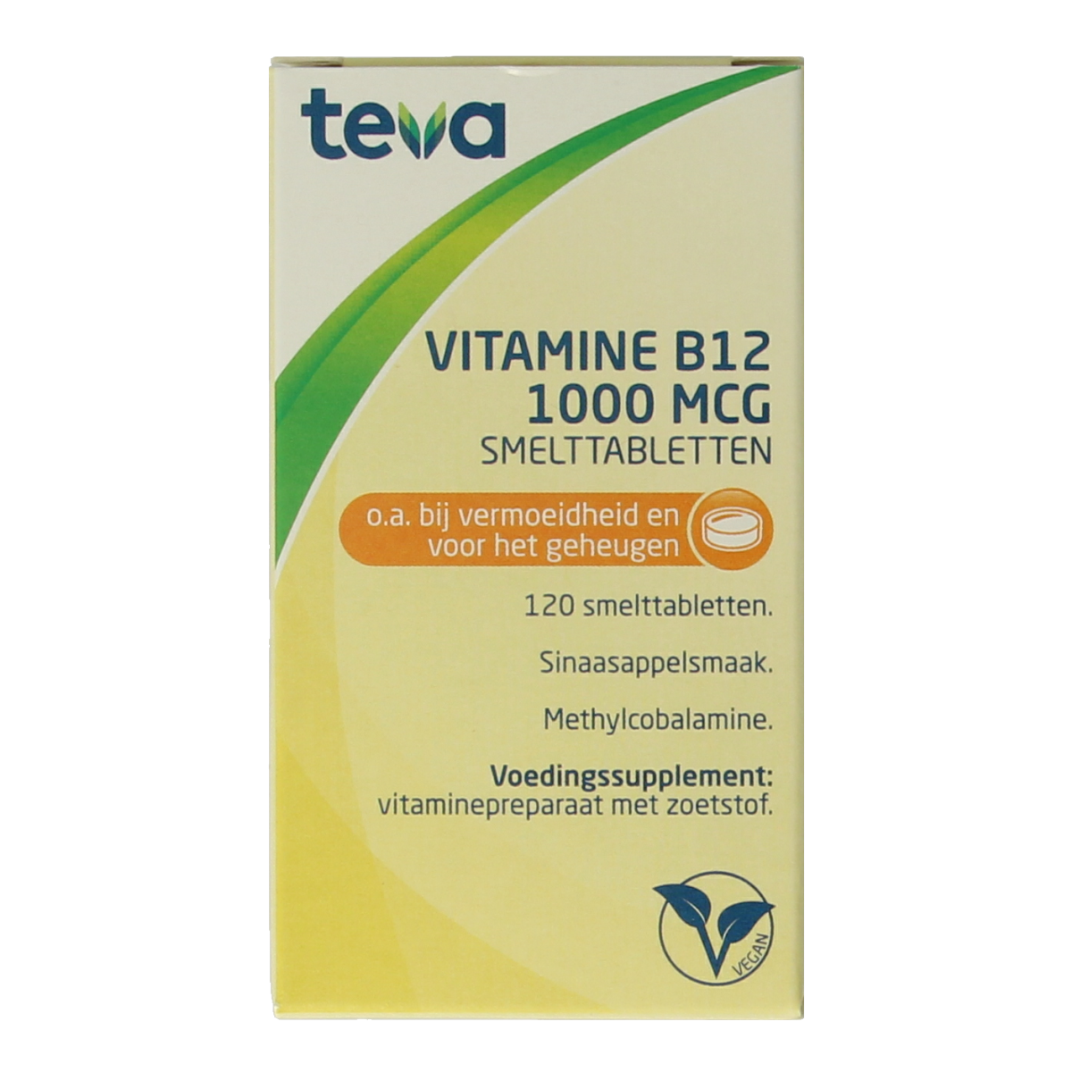 Teva Vitamine B12 1000mcg 120.00 Tabletten