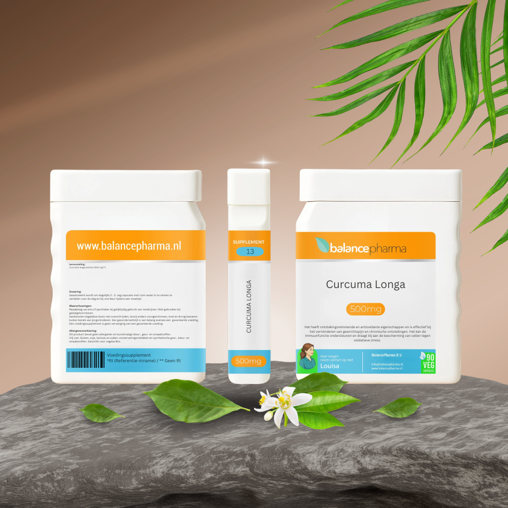 Balancepharma Supplements 13 Curcuma longa 90 Vegetarische capsules