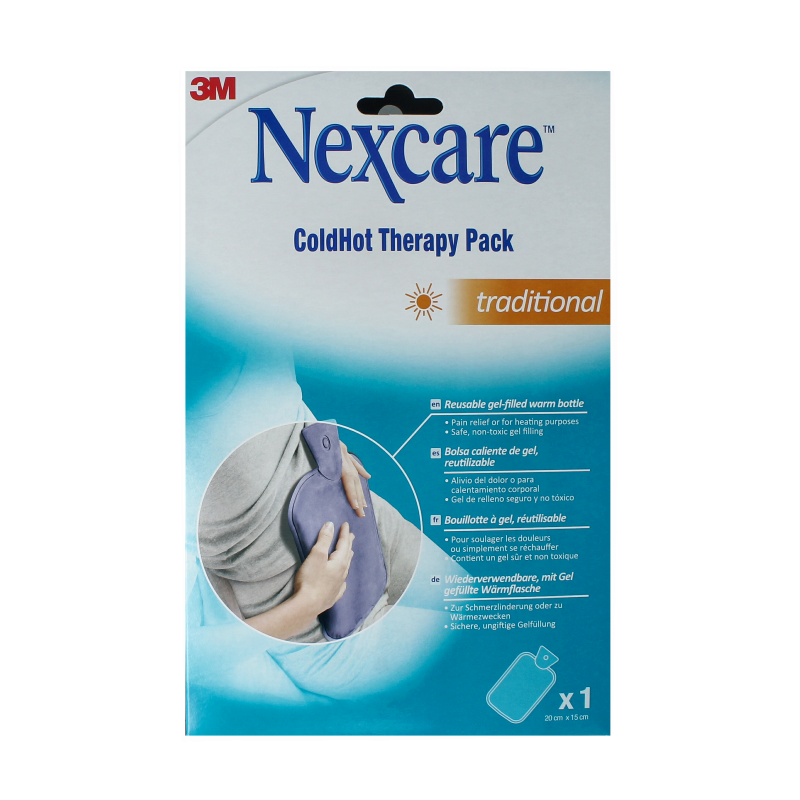 Nexcare Cold hot kruik traditioneel fluweel gevuld met gel 1 Stuks