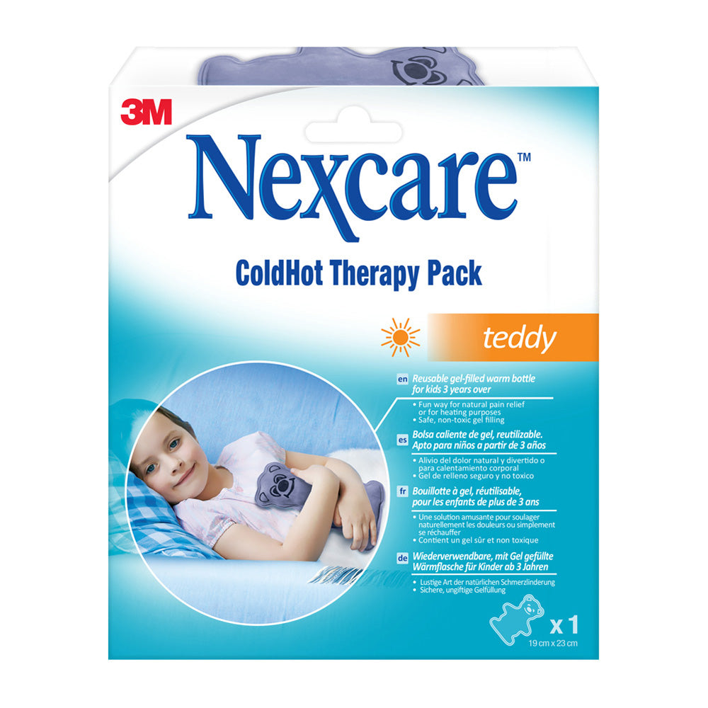 Nexcare Cold hot kruik teddy fluweel 1.00 Stuks