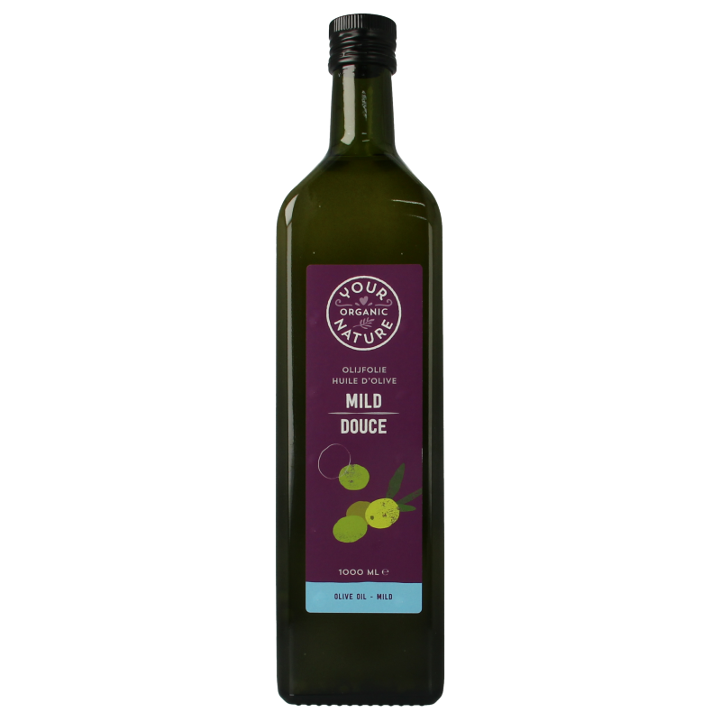 Your Organic Nature Olijfolie mild bio 1000 Milliliter