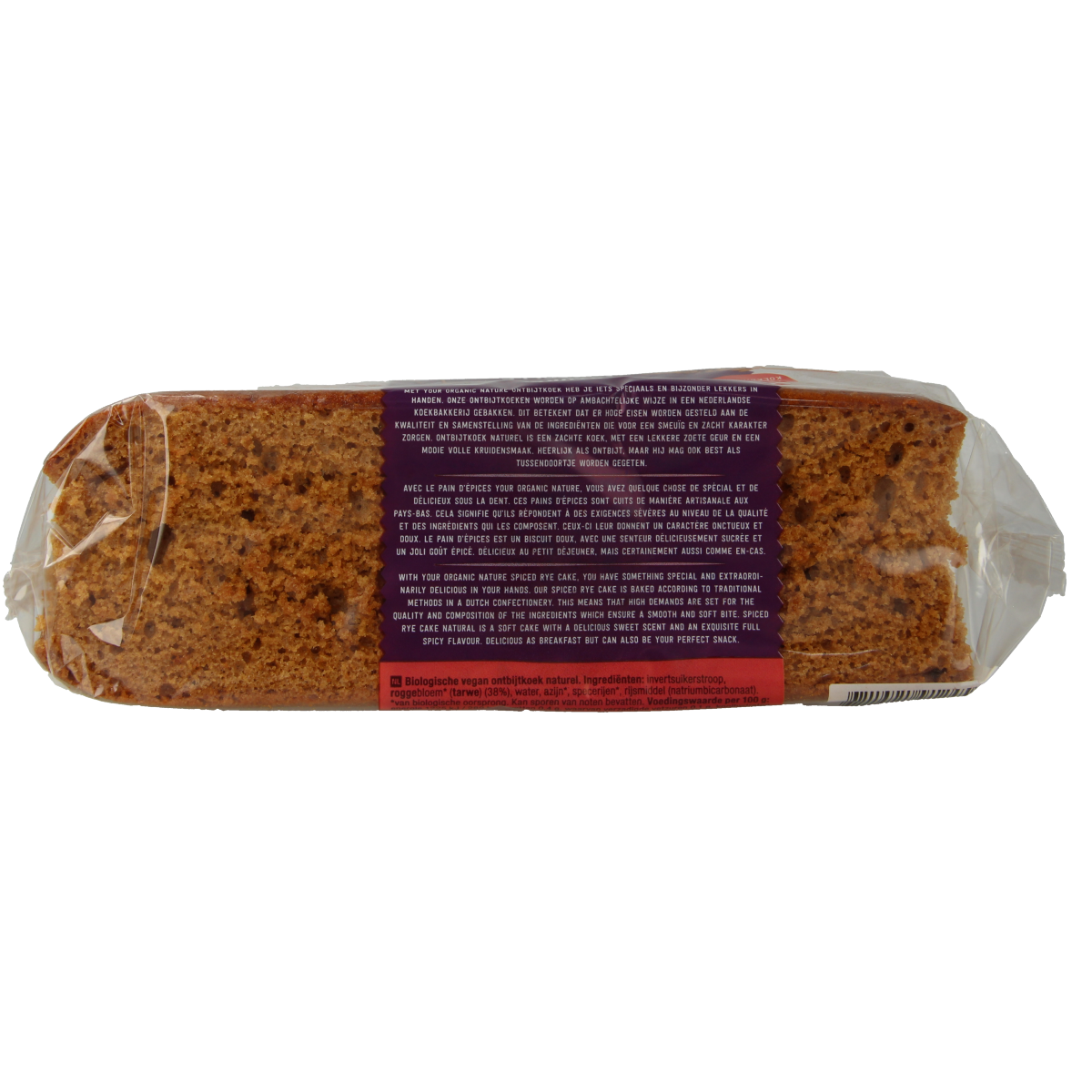 Your Organic Nature Ontbijtkoek naturel bio 400.00 Gram