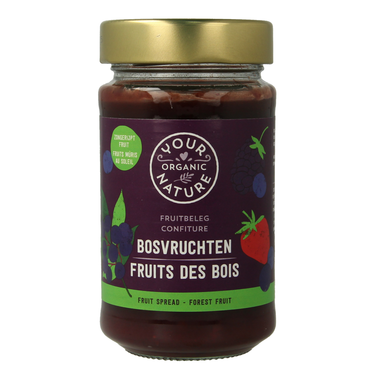 Your Organic Nature Fruit beleg bosvruchten bio 250.00 Gram