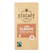 Biocafe Lungo capsules bio 20.00 Stuks