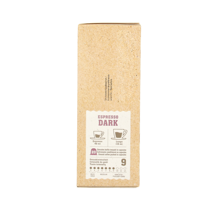 Biocafe Espresso capsules bio 20 Stuks