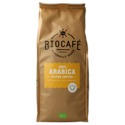Biocafe Arabica gemalen bio 500.00 Gram