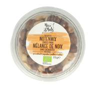 Nice & Nuts Notenmix zonder pinda met zeezout geroosterd bio 175.00 Gram