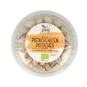 Nice & Nuts Pistache noten in dop gezouten geroosterd bio 150.00 Gram