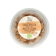 Nice & Nuts Cashewnoten karamel zeezout geroosterd bio 175.00 Gram