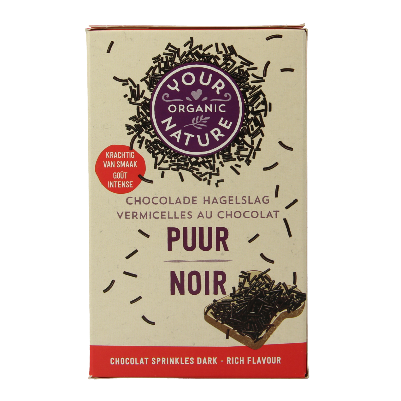 Your Organic Nature Hagelslag puur bio 225 Gram