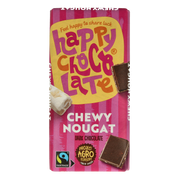 Happy Chocolate Puur nougat bio 100.00 Gram