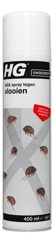 HG X vlooien spray 400 Milliliter