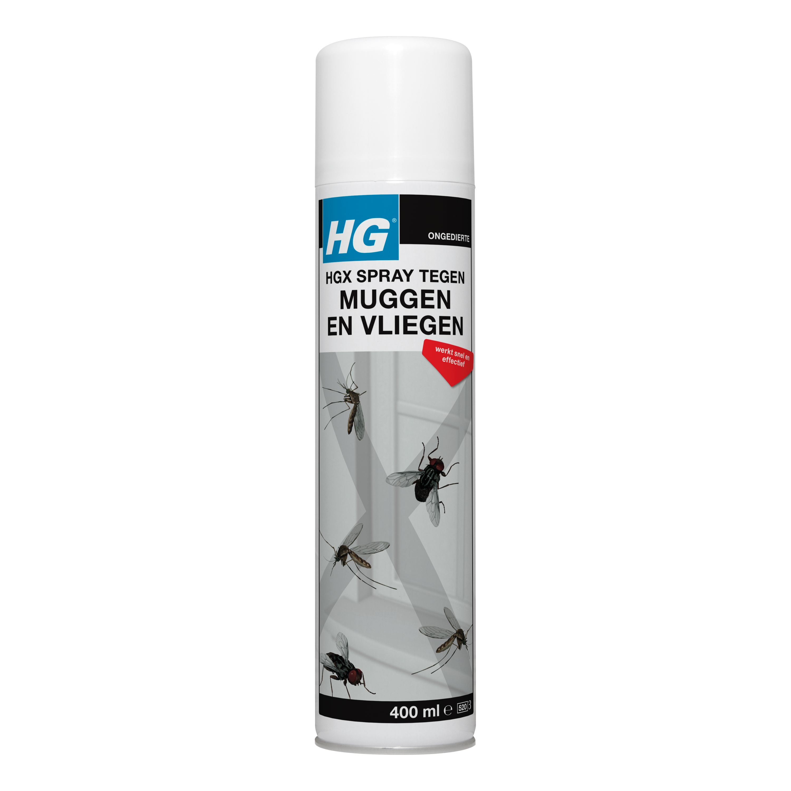 HG X muggen/vliegen spray 400 Milliliter