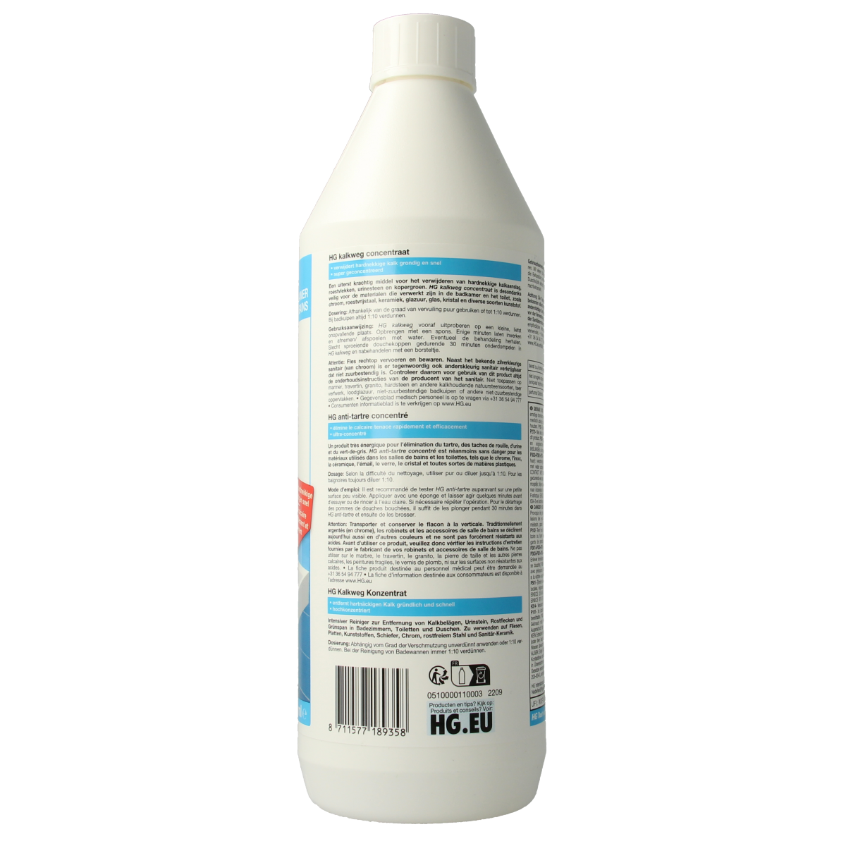 HG Kalkweg concentraat 1.00 Liter