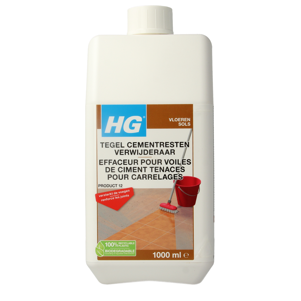 HG Tegel cementresten verwijderaar 1.00 Liter