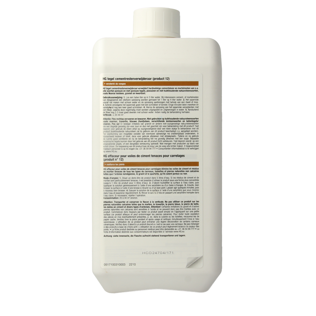 HG Tegel cementresten verwijderaar 1.00 Liter