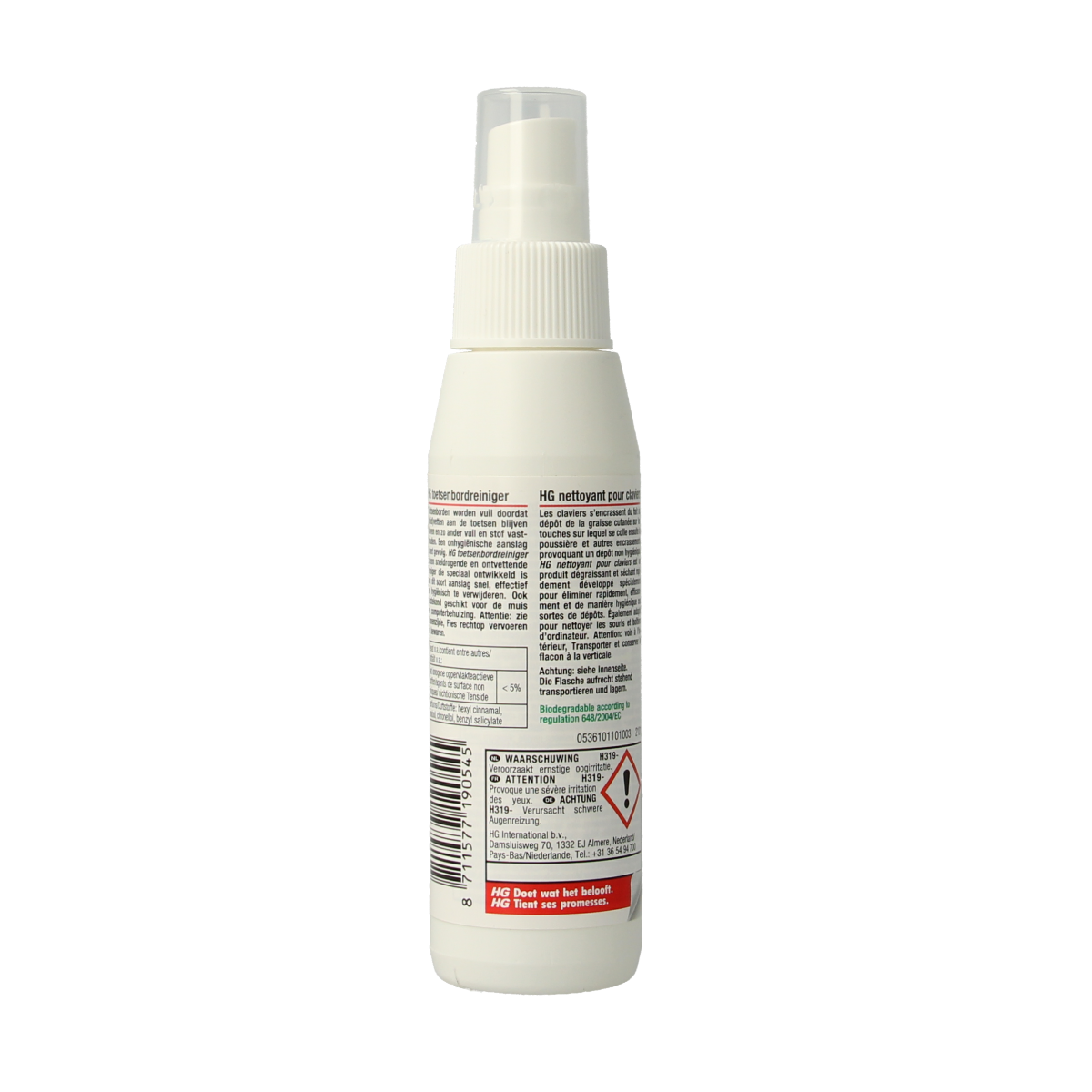 HG Toetsenbord reiniger 90.00 Milliliter