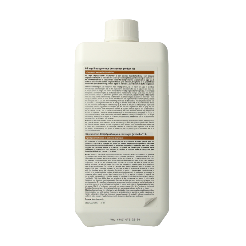 HG Tegel impregnerende beschermer 1 Liter
