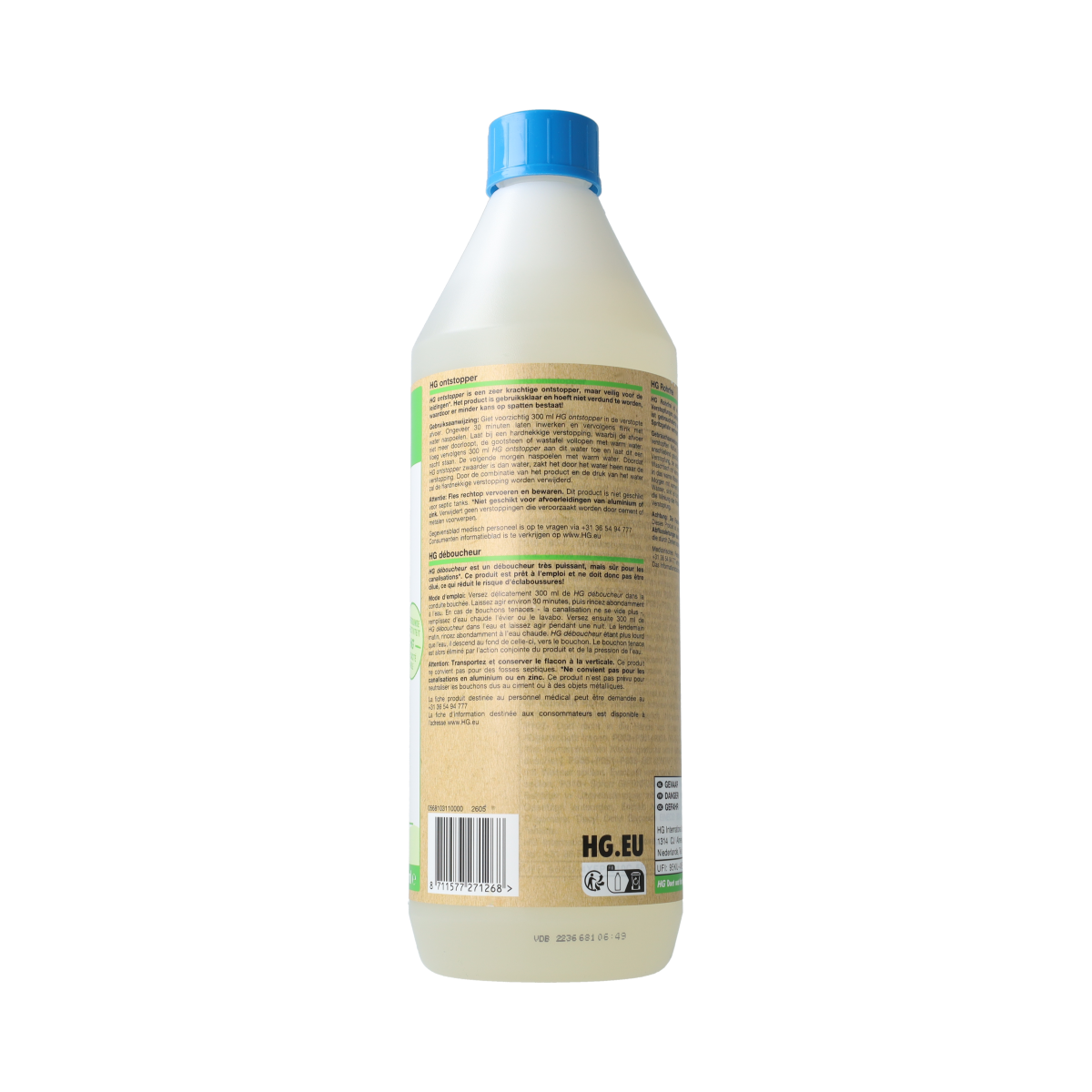 HG Eco ontstopper 1.00 Liter