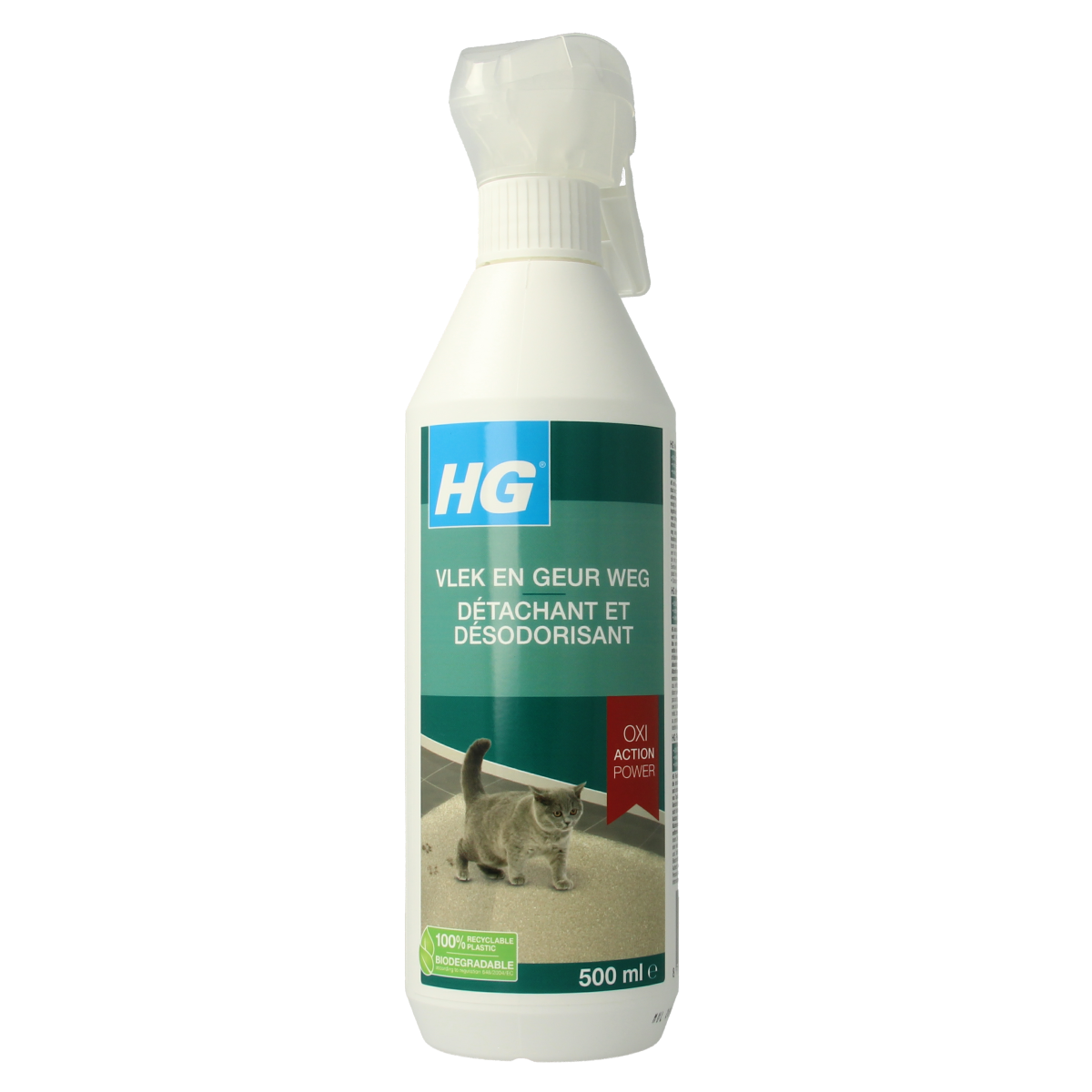 HG Vlek & geur weg kat 500.00 Milliliter
