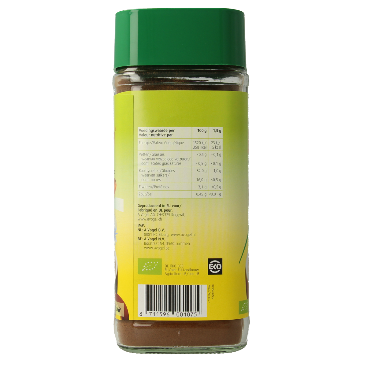 A Vogel Bambu koffie bio 200.00 Gram
