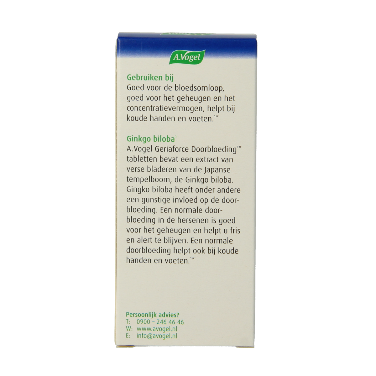 A Vogel Geriaforce doorbloeding 200.00 Tabletten
