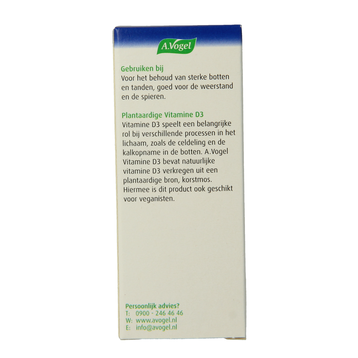 A Vogel Vitamine D3 10ug 100.00 Tabletten