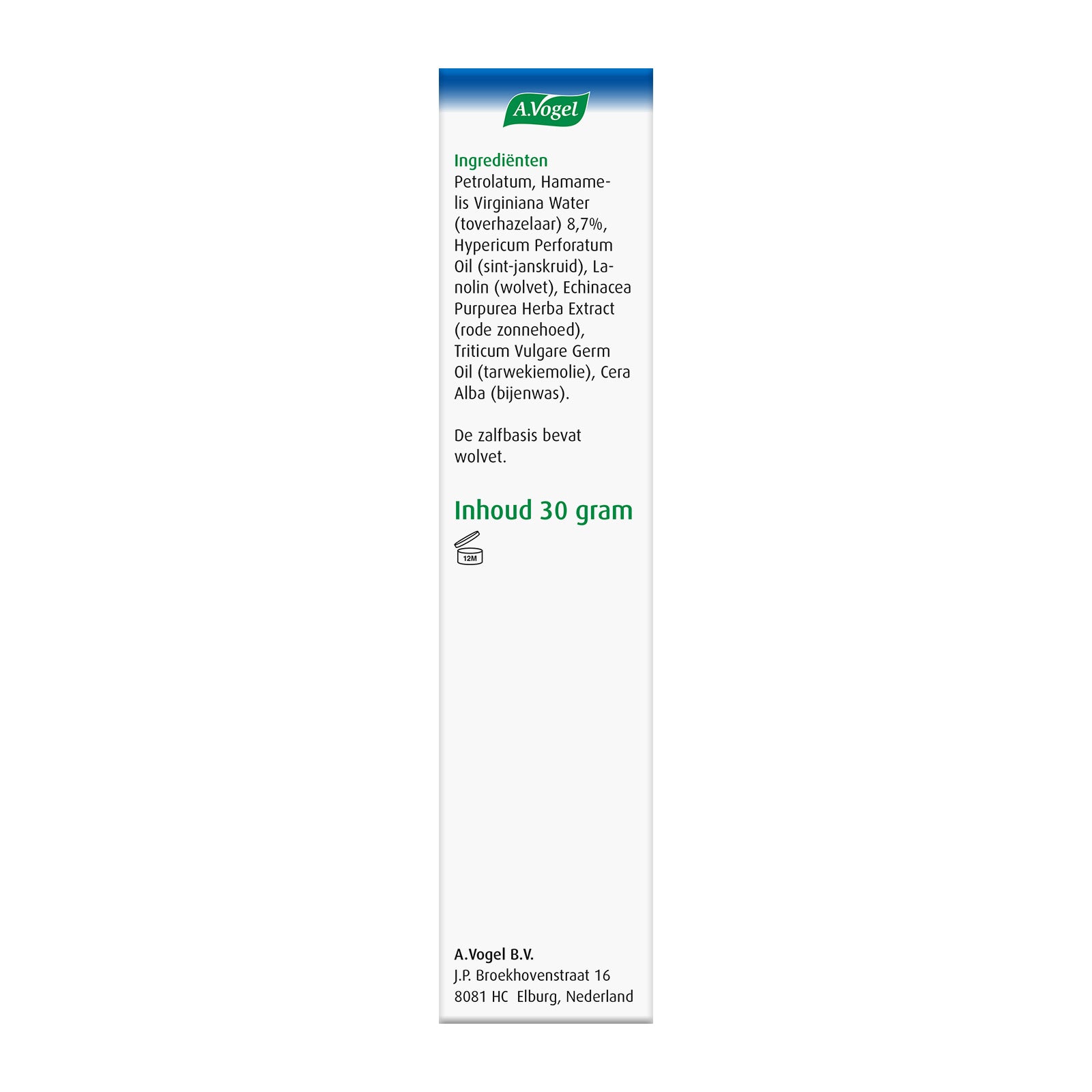 A Vogel Hamameliszalf verkoelende zalf 30 Gram
