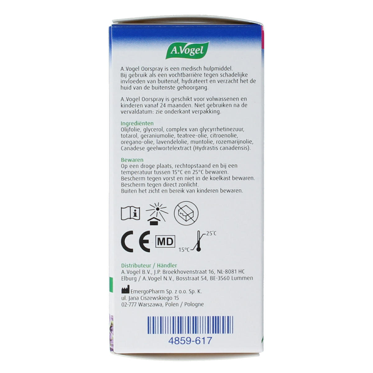 Vogel Oorspray oorsmeer 10.00 Milliliter