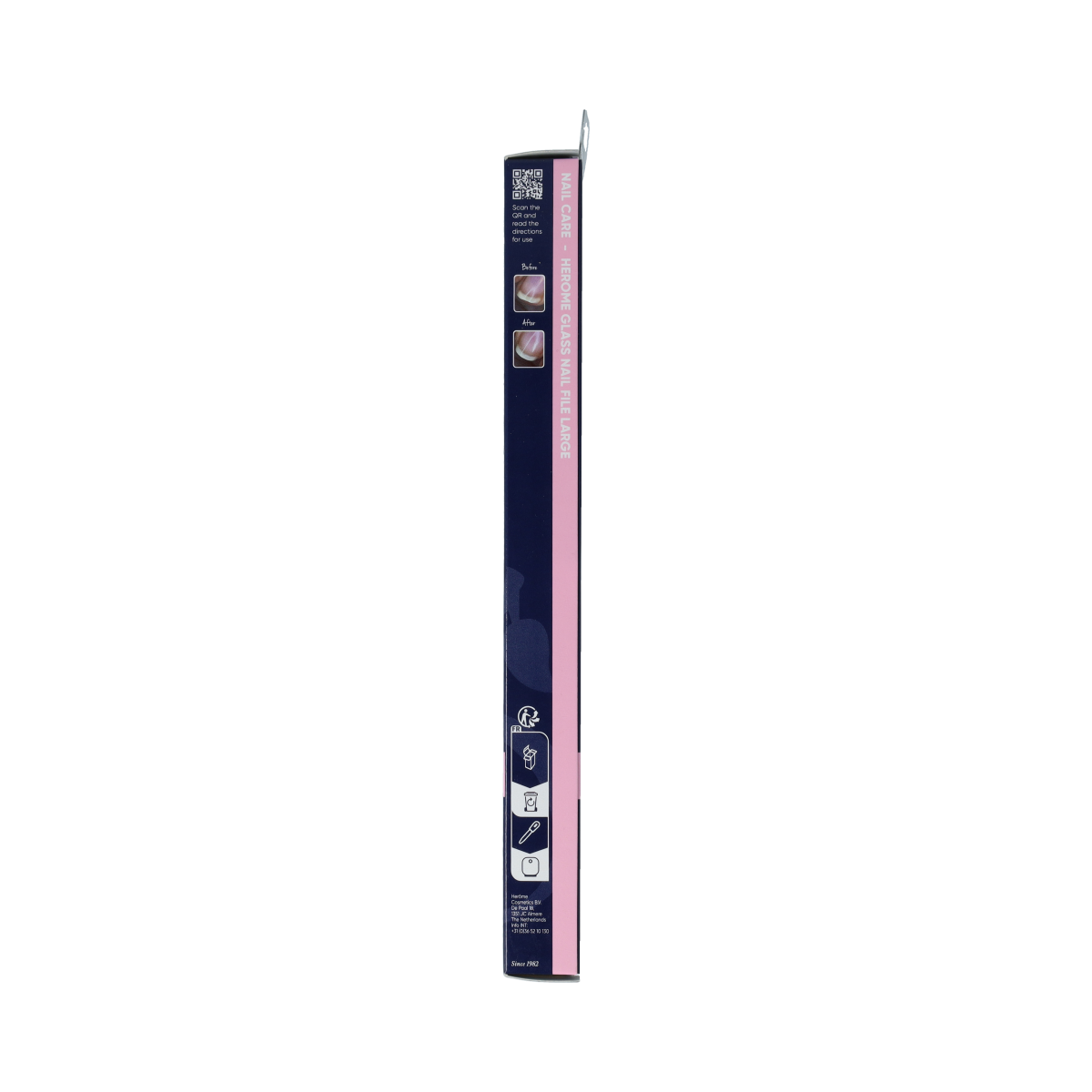 Herome Glass nail file/vijl 1.00 Stuks