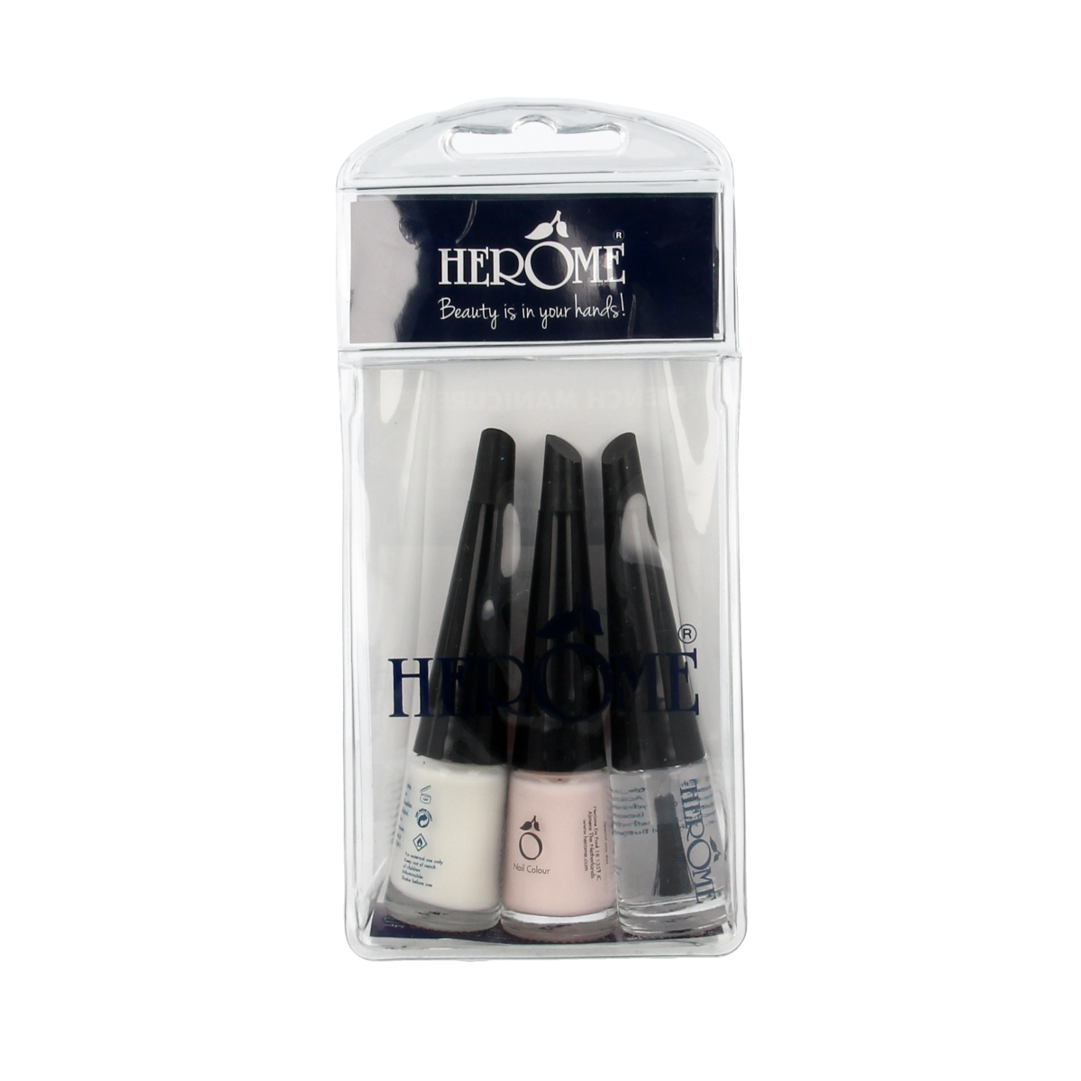 Herome French manicure set mini 3 x 4 ml 1.00 Set