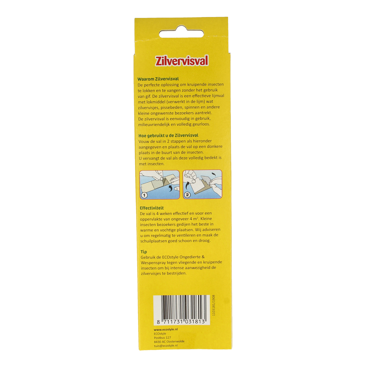 Ecostyle Zilvervisval 4.00 Stuks