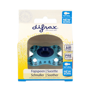 Difrax Fopspeen natural newborn  1.00 Stuks