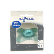 Difrax Fopspeen natural 0-6 maanden ocean 1.00 Stuks