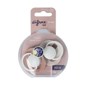 Difrax Fopspeen glow dynamic 0-6 mnd ivory/blush 2.00 Stuks