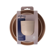 Difrax Lovi eetset met beker nude 1 Set