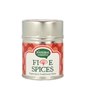 Natural Temptation Five spices blikje natural spices bio 50.00 Gram