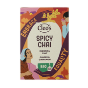 Cleo's Spicy chai bio 18.00 Zakjes