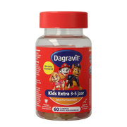 Dagravit Kids extra 3-5 jaar 60.00 Gummies