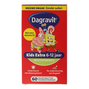 Dagravit Kids extra 6 - 12 jaar 60 Kauwtabletten
