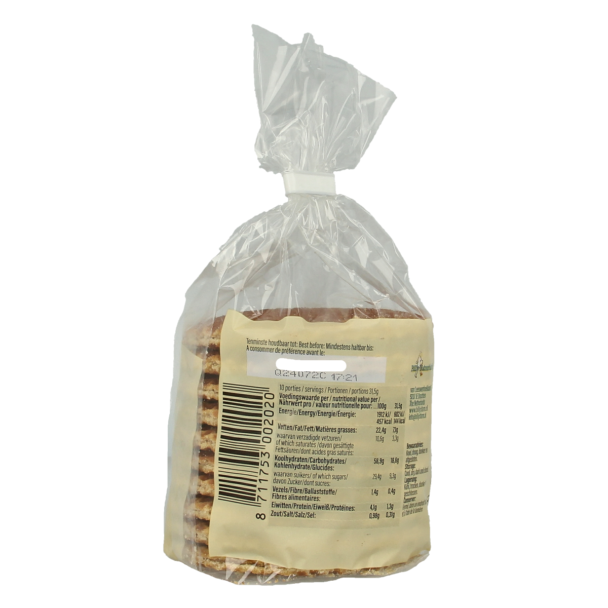 Billy's Farm Tarwestroopwafels bio 315.00 Gram