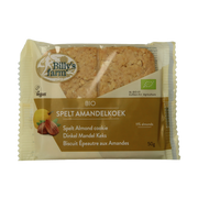 Billy's Farm Spelt amandelkoeken bio 50.00 Gram
